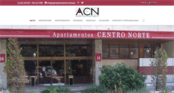 Desktop Screenshot of apartamentoscentronorte.es
