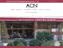 Tablet Screenshot of apartamentoscentronorte.es